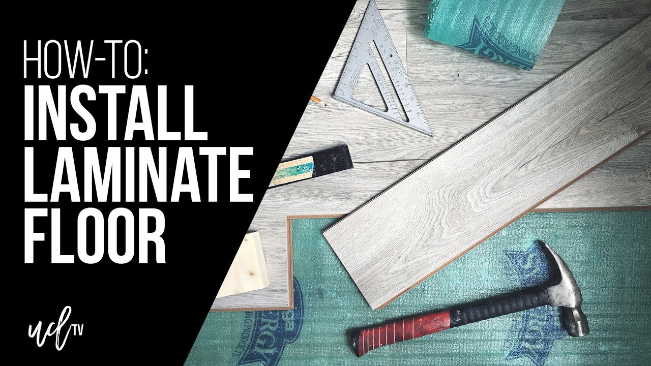 How-to: Install Laminate Flooring - YouTube