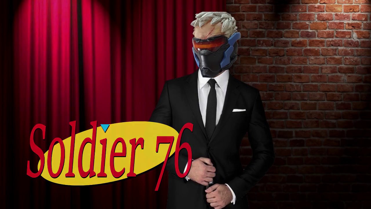 Soldier 76 Talks Loot Boxes - A Seinfeld Overwatch Intro Parody