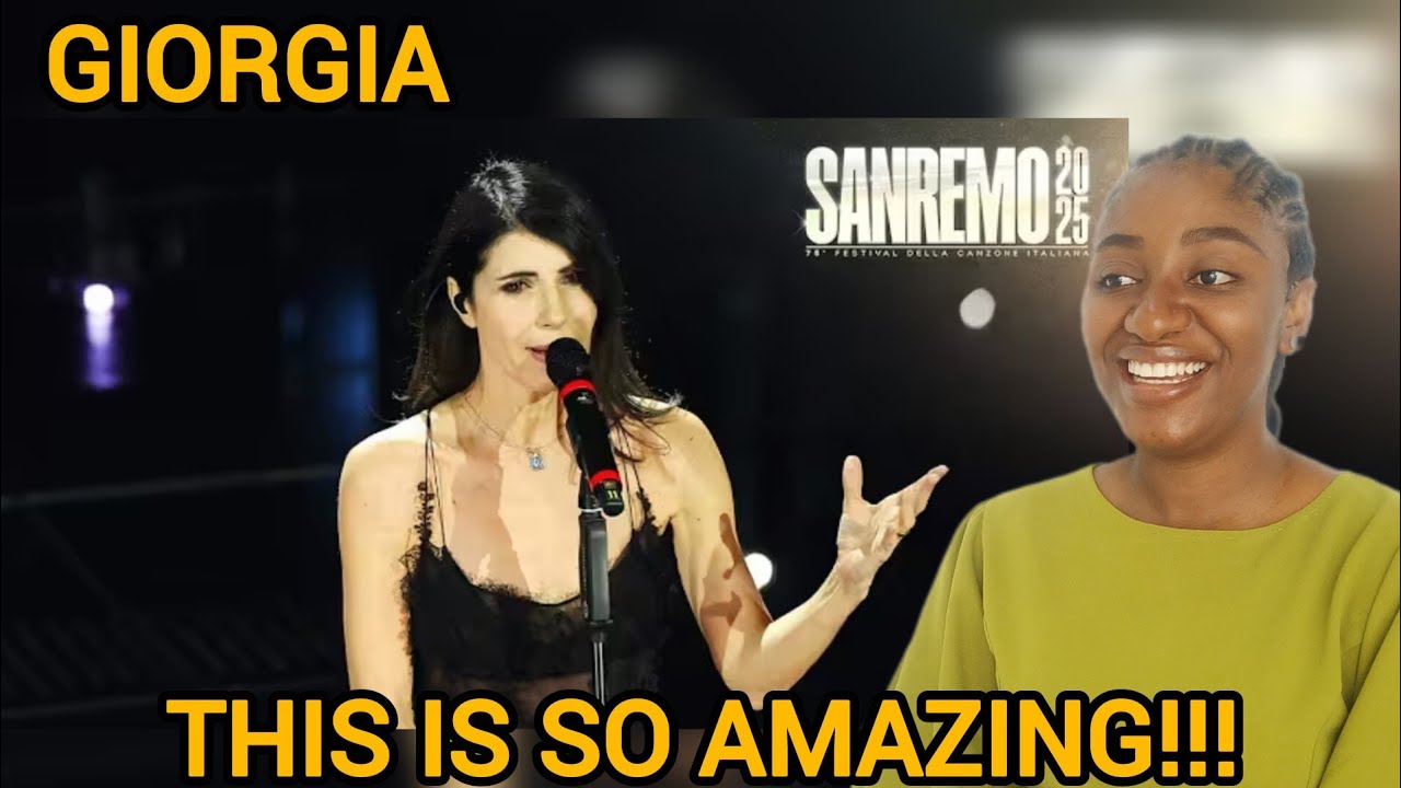 Giorgia canta 