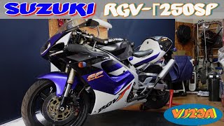 バイク レストア】SUZUKI RGV-Γ250SP VJ23 エンジン不調、エンジンぼこ