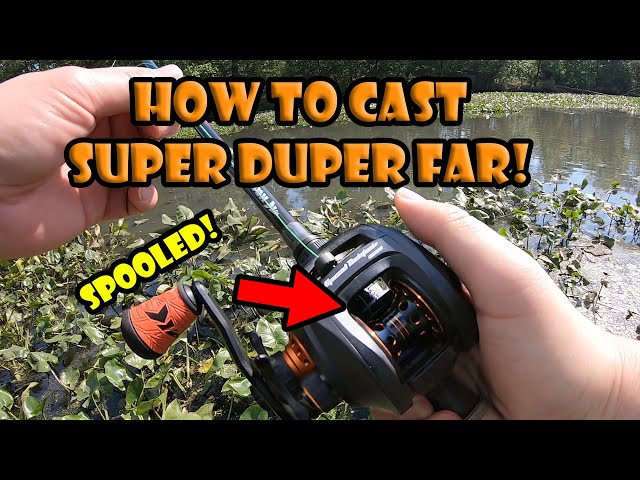 How to Cast a Baitcaster Reel FAR - Proper Reel Tuning - KastKing