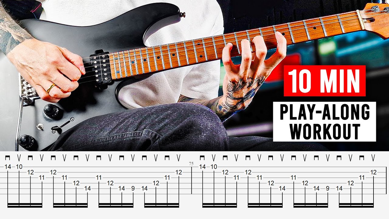 BEST DAILY 10 MIN PRACTICE ROUTINE - picking drills, finger exercises & more