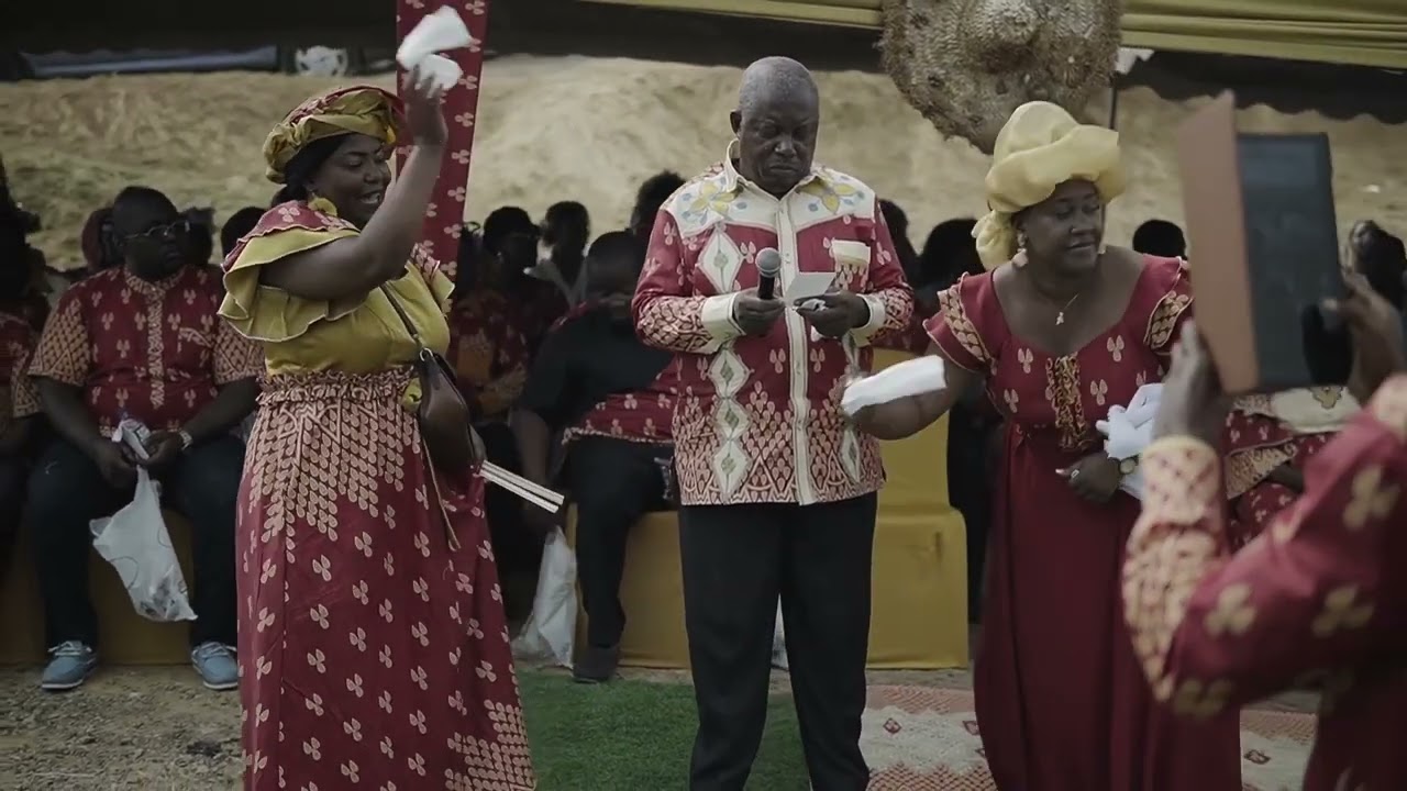 Mariage coutumier Gabonais (Fang) Asheley et John 09 Aout 2023