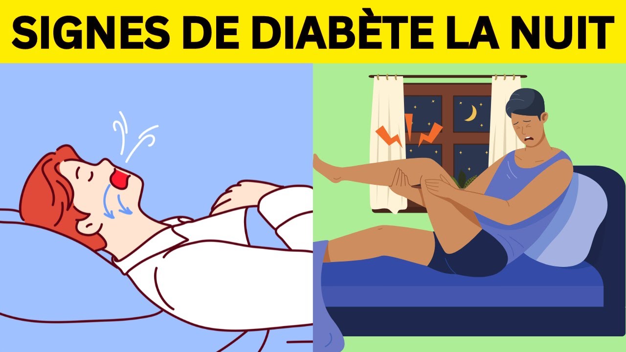 10 Signes Du Diabète Qui Apparaissent la NUIT : CE QUE VOUS DEVREZ SAVOIR !