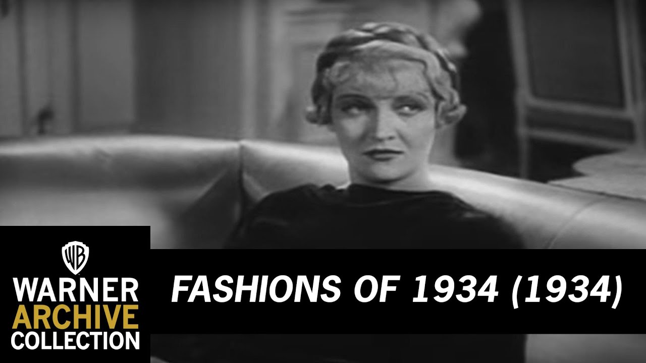 Original Theatrical Trailer | Fashions of 1934 | Warner Archive ...