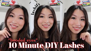 DIY Lash Extensions in 10 Minutes (on hooded eyes) with Lashify