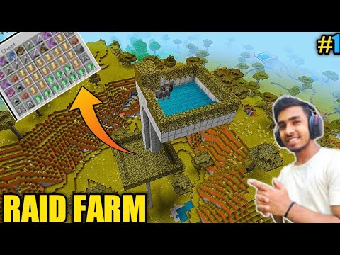 Minecraft | 🤩 How To Make Raid Farm 1.16+ | Latest 2021 | Hindi | (mcpe