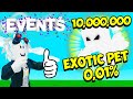 EXOTIC PET + 300 ЛЕГЕНДАРОК! ИВЕНТ НА 10,000,000 В TAPPING LEGENDS! ROBLOX