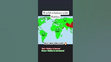 Countries where Roblox is banned