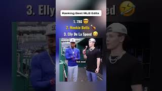 Ranking Best MLB Edits 🔥