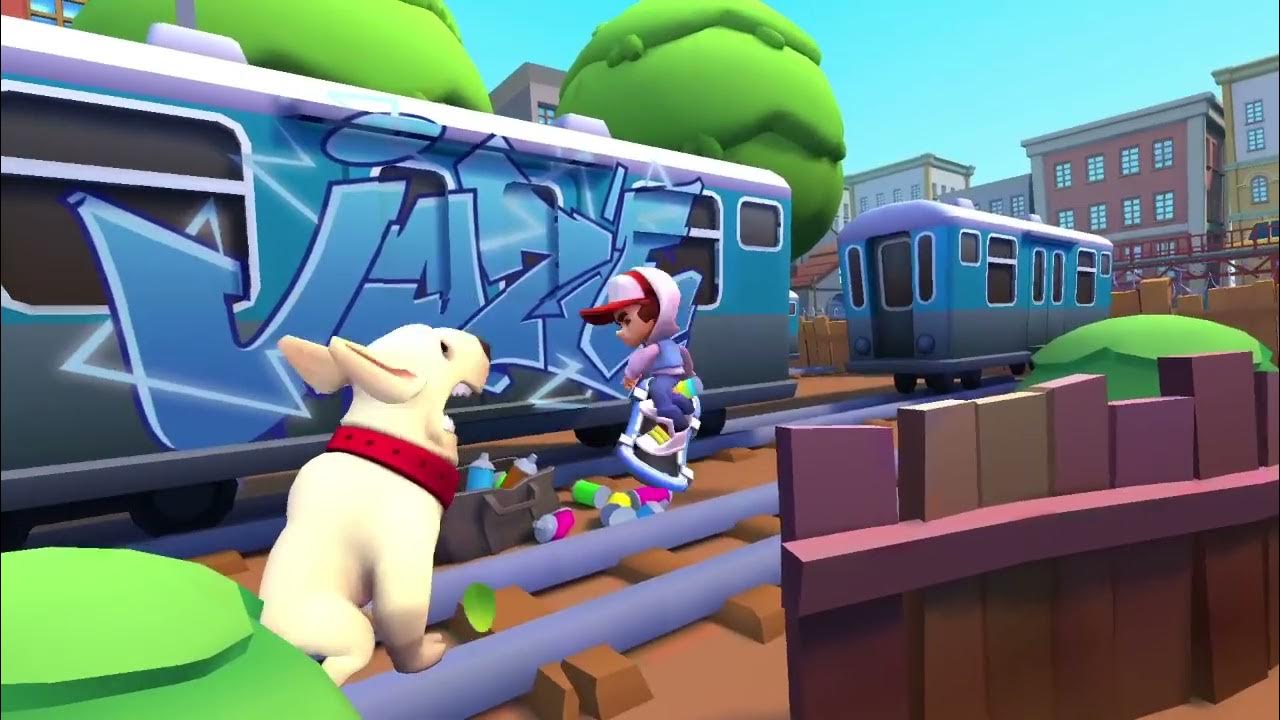 SUBWAY SURFERS 1.69.0 - TODOS PERSONAGENS E BOARDS 2012 A 2017 - MARÇO -  GAMEPLAY 