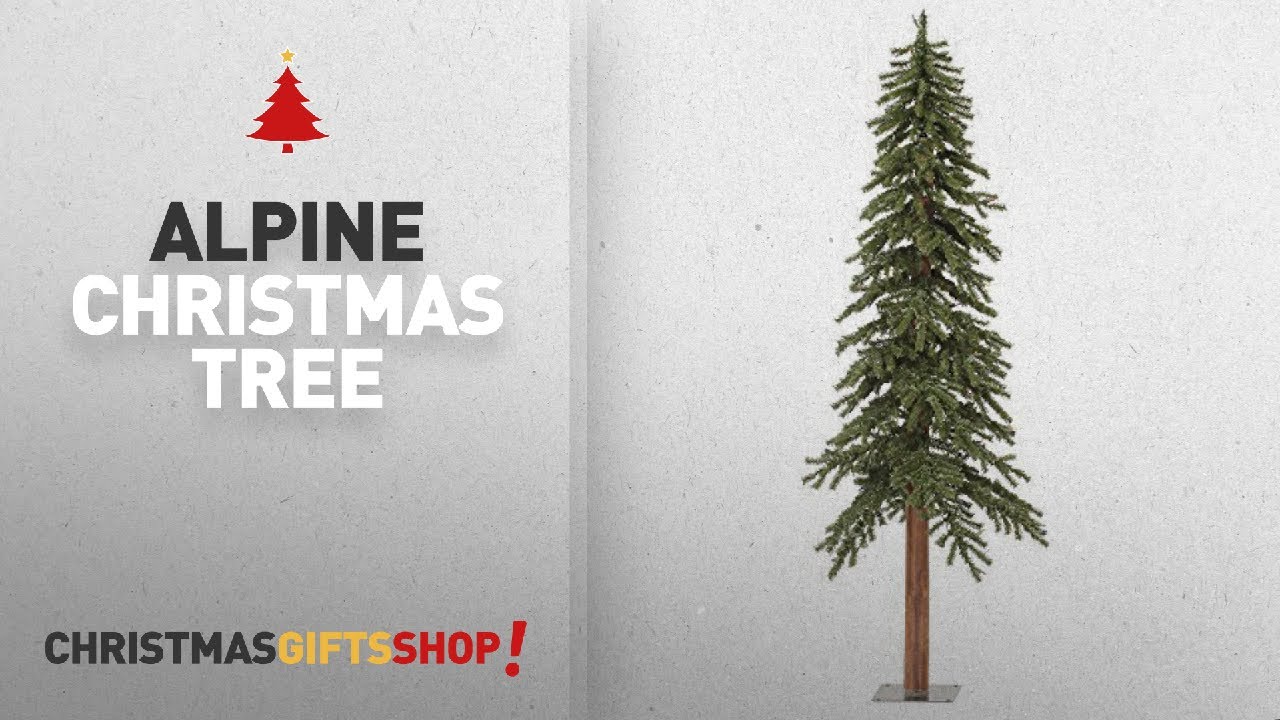Most Popular Alpine Christmas Tree: Vickerman 6' Unlit Natural Alpine Christmas Tree