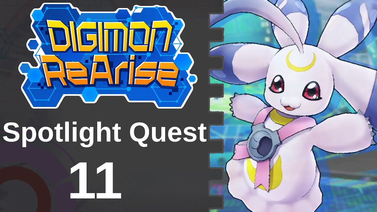 Digimon Rearise SDQ: 11 - The Search for the Moon with the Horned Bunny ...