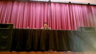 Dean Cain at Fanboy expo doing Q&A with Outlaw Renegade Nation