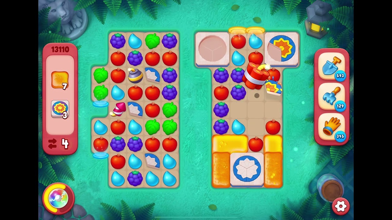 GardenScapes Level 13110 no boosters