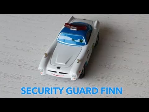 Sunny Vanya's toys review Disney Pixar Security Guard Finn