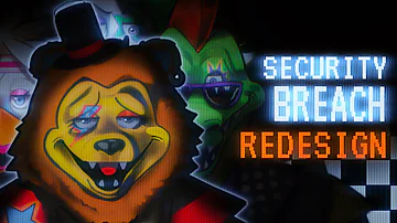 REDESIGNING FNAF SECURITY BREACH FROM THE GROUND UP(speedpaint, commentary, unvale, fnaf)