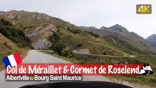 Driving the Col de Méraillet & Cormet de Roselend pass in France