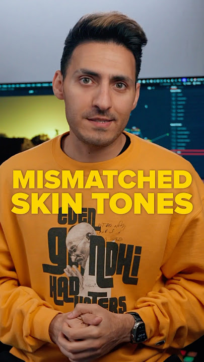 Mismatched Skin Tones in DaVinci Resolve