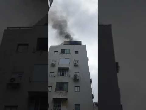 שרפה ברחוב גנוסר בבת ים