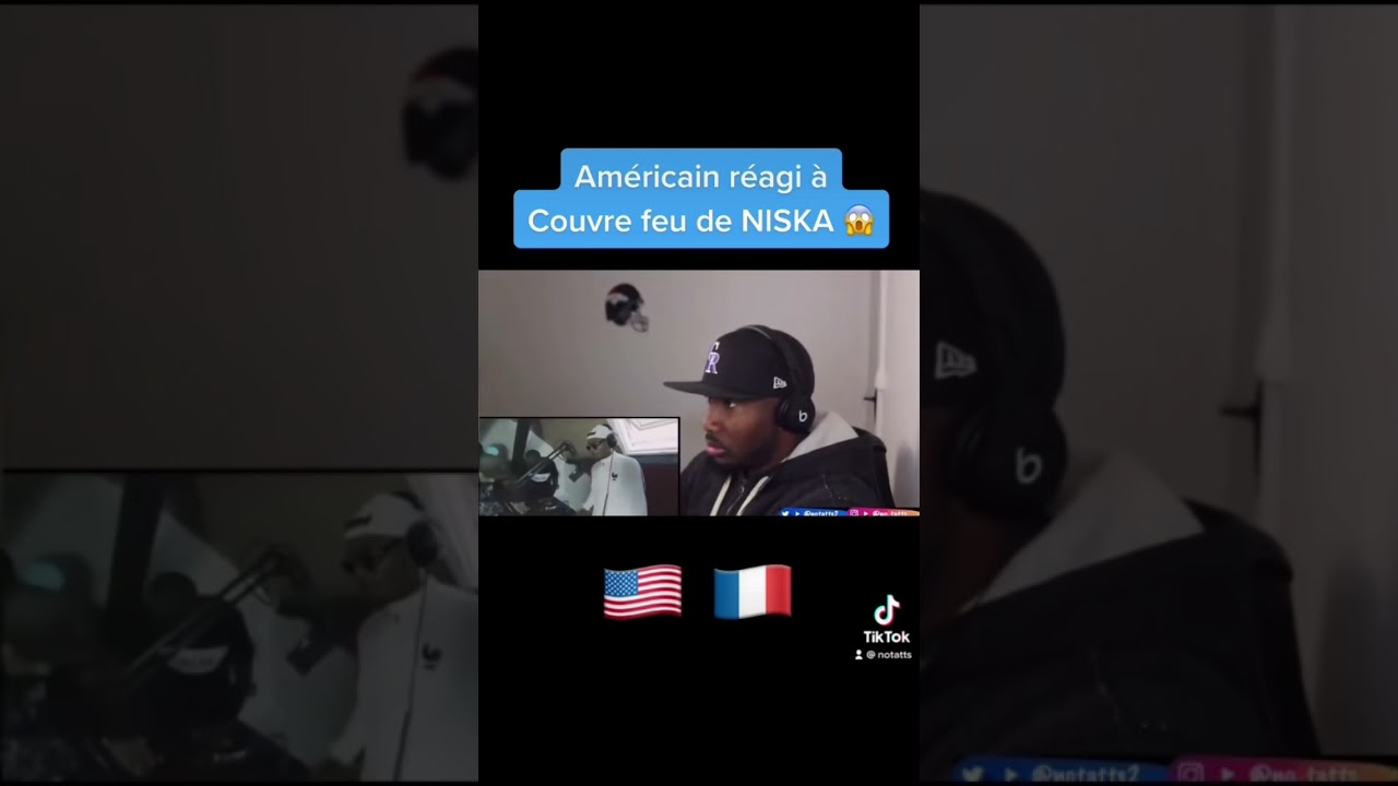 Américain réagi à Couvre feu de Niska 
