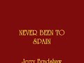 NEVER BEEN TO SPAIN by Jerry Bradshaw (w/Shannon Stehle)
