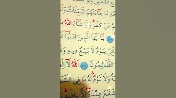سورة البقرة الأية 254 القارئ مشاري راشد العفاسي