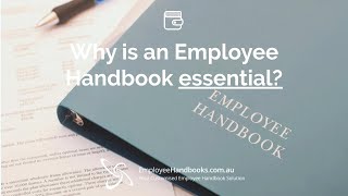 Why is an Employee Handbook essential?, EmployeeHandbooks.com.au