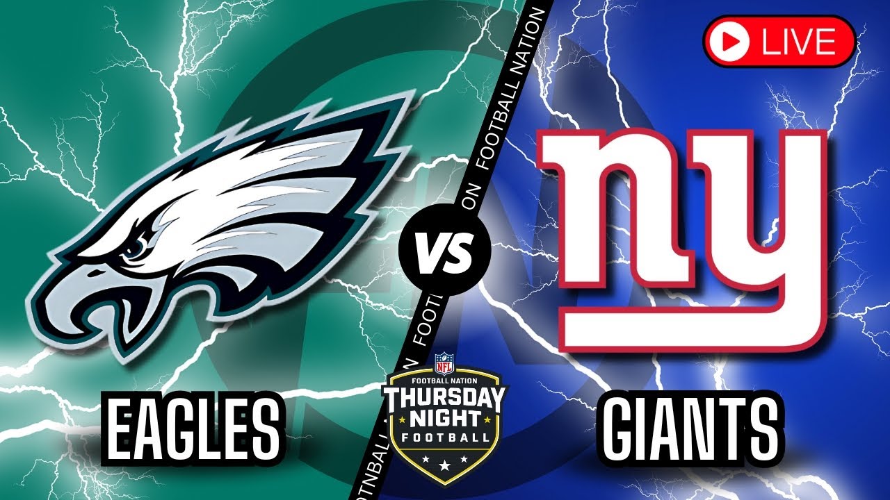 Philadelphia Eagles vs New York Giants - Thursday Night Football - Color Radio Broadcast