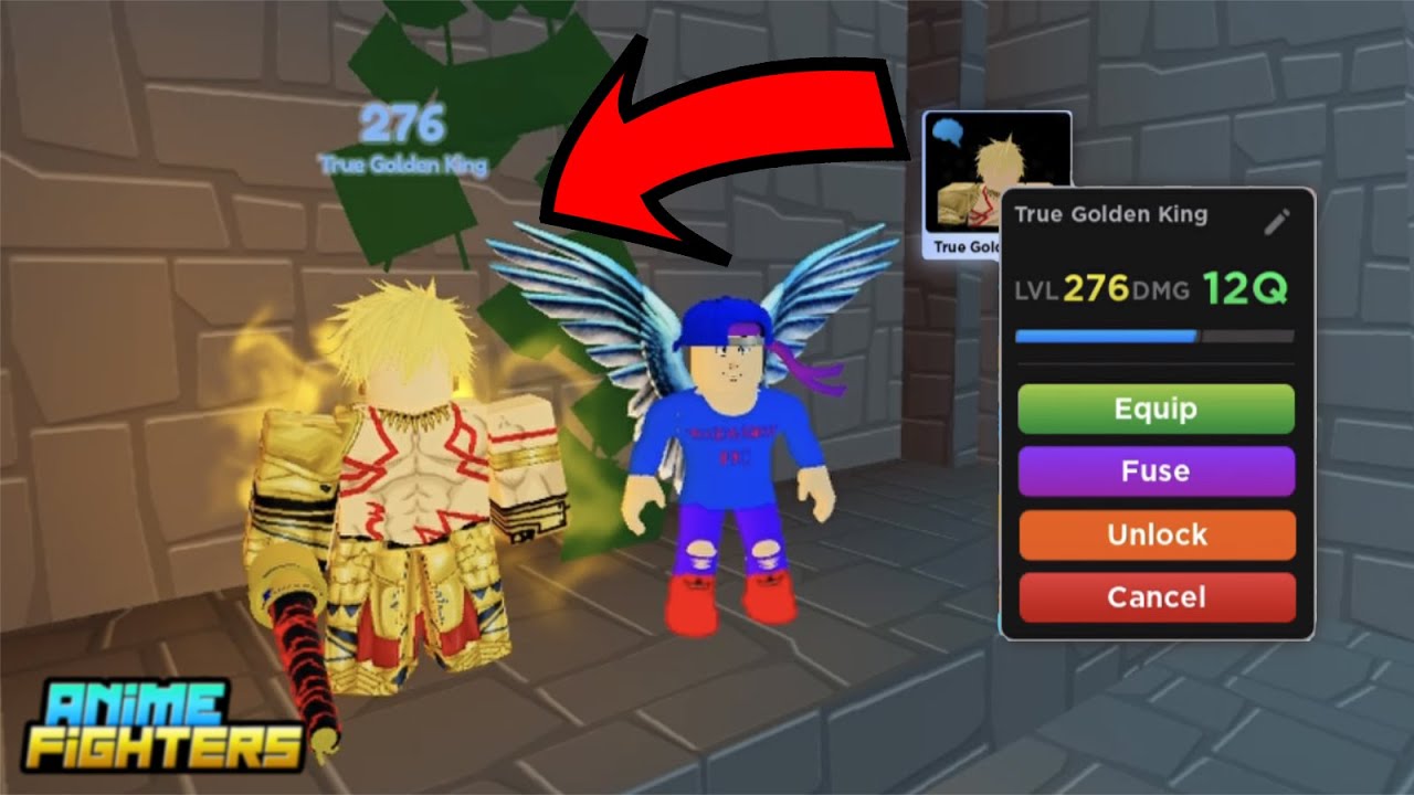 THE NEW DIVINE Gilgamesh True Golden King |Roblox| Anime Fighters Simulator
