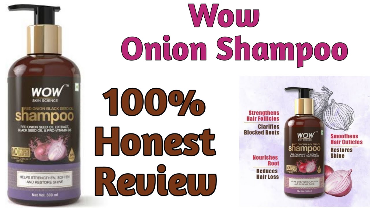 Wow Onion Black Seed Oil Shampoo Review | 