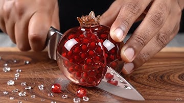 Glass Slicing ASMR 💥 Sharp Cracking Sound (No Talking, Slow Motion) #asmr  #shorts #satisfying  #ai