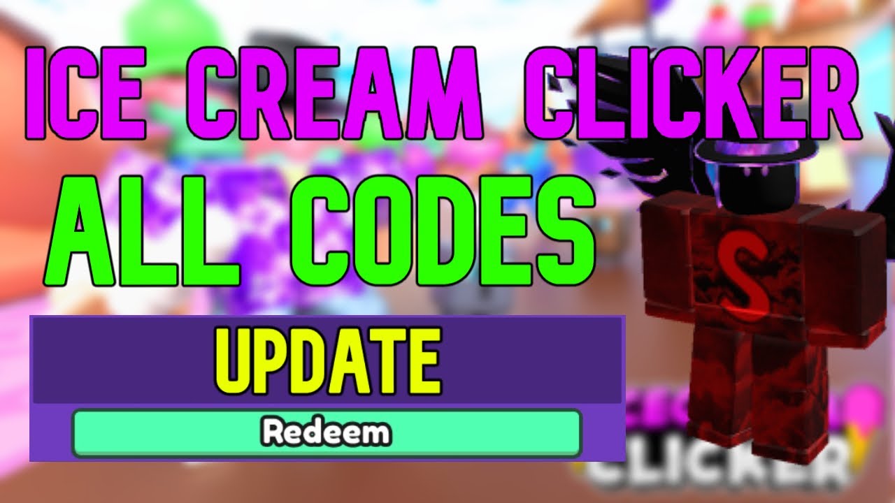 Ice Cream Clicker Codes - Roblox - December 2023 