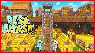 ATUN & MOMON DISCOVER AN ANCIENT VILLAGE FULL OF GOLD !! Feat @sapipurba Minecraft screenshot 3