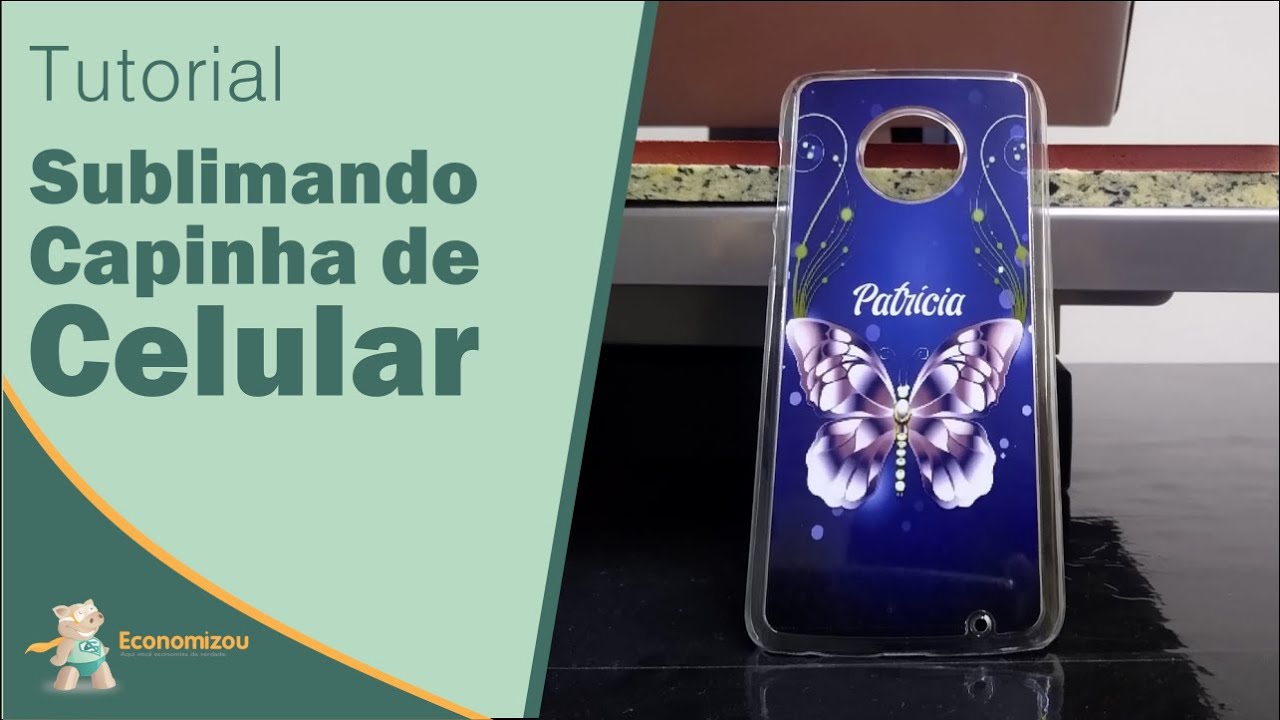 Economizou - Capa de celular para sublimação