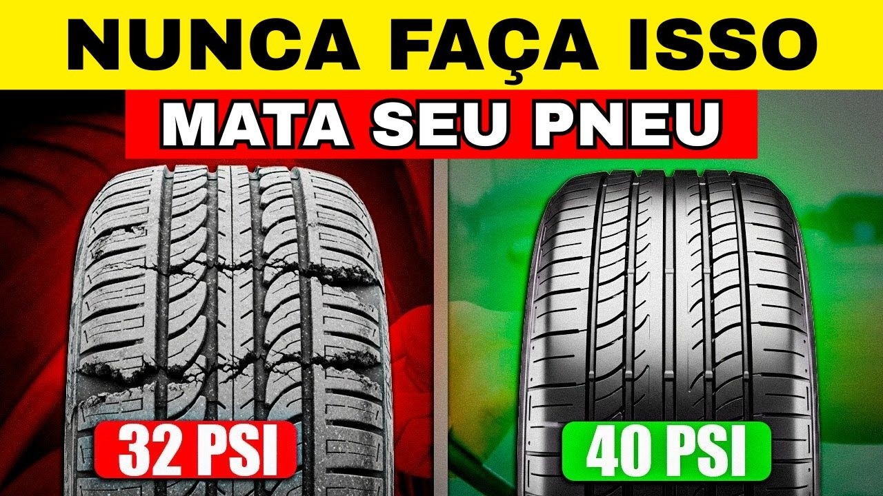 Pare AGORA de calibrar seus pneus em 32 PSI — isso está destruindo seu carro sem você perceber