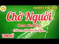 Karaoke Chờ Người (Lam Phương) Tone Nữ | Nam Trân