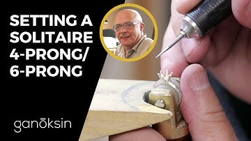Gerry Lewy - Video B - Setting a Solitaire - 4-Prong - 6-Prong [PREVIEW VIDEO]