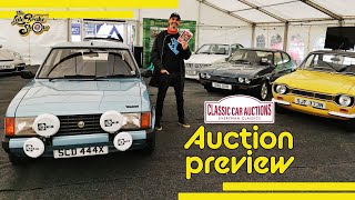 Classic Car Auctions CCA preview walk  Classic and Performance Spectacular Sale