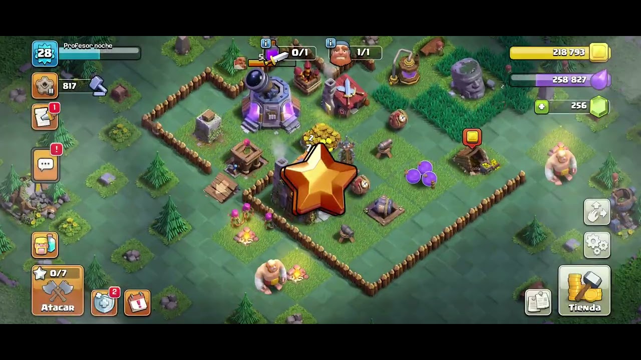 CLASH Of Clans:Usando a los dragones 🐲🐉será buena idea 🤔+Aldea nocturna 