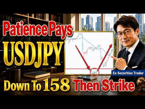 [⚠️Chase Risk⚠️] Don't Jump On This USD/JPY Rally | Wait For 158.1 [USDJPY][FX][Chart Analysis]