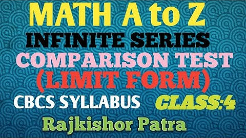 COMPARISON TEST OF CONVENIENCE (LIMIT FORM)