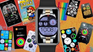 Install custom watchface Honor watch ES, Huawei watch Fit, Honor Band 6, Huawei Band 6 free screenshot 2