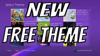 New Free PS4 Dynamic Theme