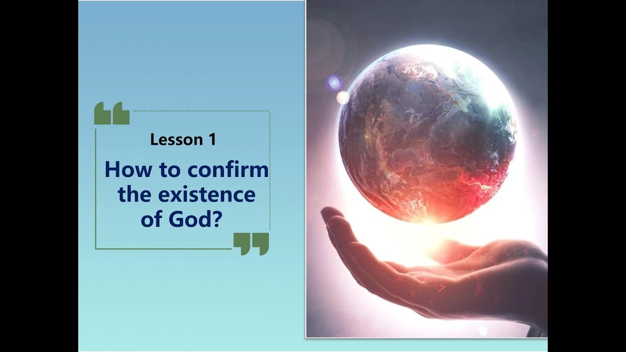 Truth Seeker Class(1) How to Confirm the Existence of God? - YouTube