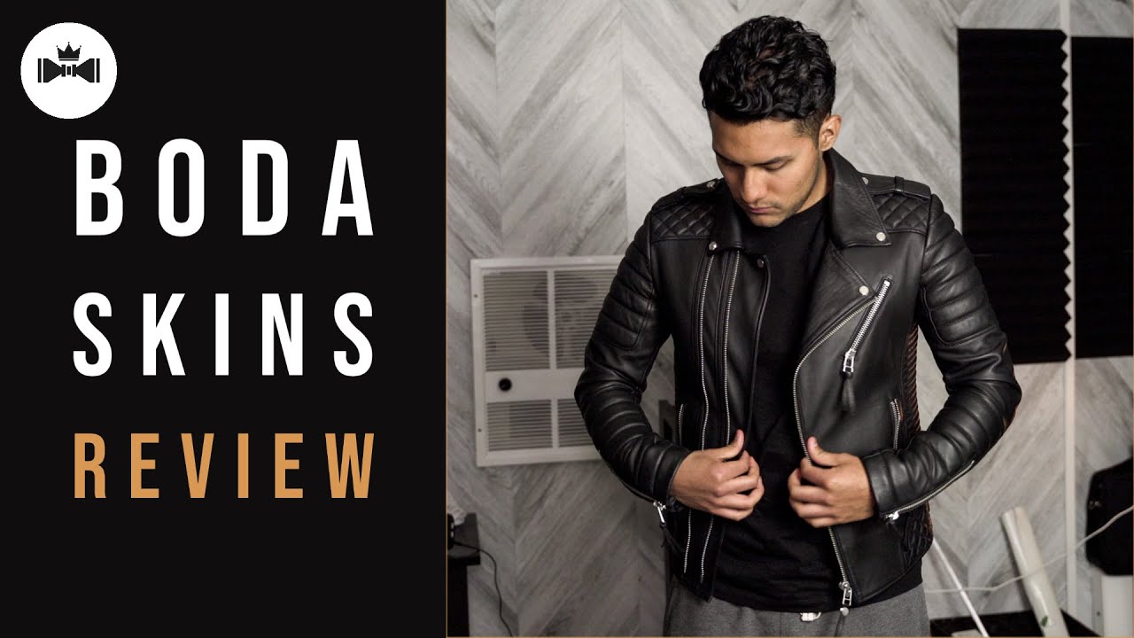 BODA SKINS Leather Jacket Review YouTube