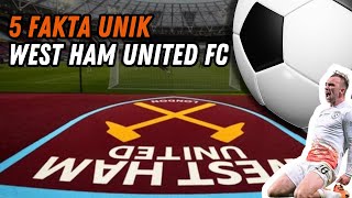 WEST HAM UNITED SELAIN LONDON DAN JULUKAN THE HAMMERS SERTA BOOBY MOORE 5 FAKTA MENARIK WEST HAM FC by Berbau Fakta 76 views 3 weeks ago 3 minutes, 24 seconds