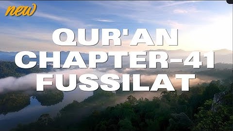 Qur’an Chapter: 41 – Surah Fussilat - في ظلال القرآن - سورة فصلت