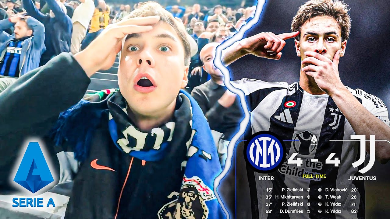 Inter vs Juventus🔥| IL SUlClDI0 DELL'INTER NELLA FOLLE NOTTE DI SAN SIRO 🤬🤯 | Serie A vlog