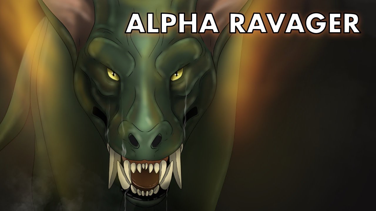 RAVAGER ALPHA!! ARK ABERRATION - Speed Paint [#18] - YouTube